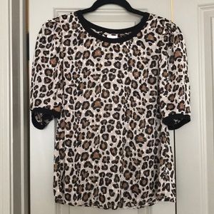 Leopard blouse
